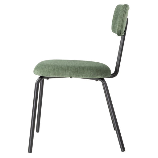 Bolero Fairfield Chairs Black and Green Mix (2 Pack) Bolero