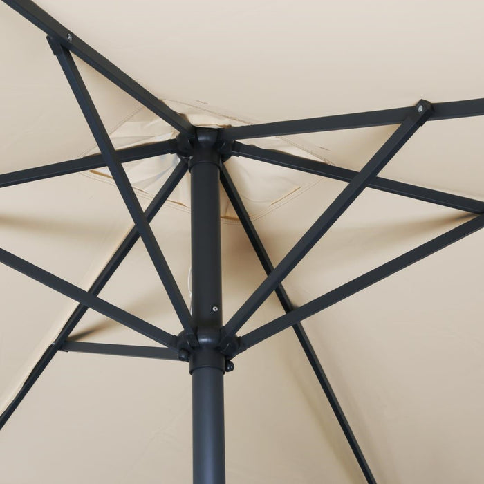 Bolero Seville Rectangular Parasol 2x3m Cream Bolero