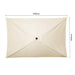 Bolero Seville Rectangular Parasol 2x3m Cream Bolero
