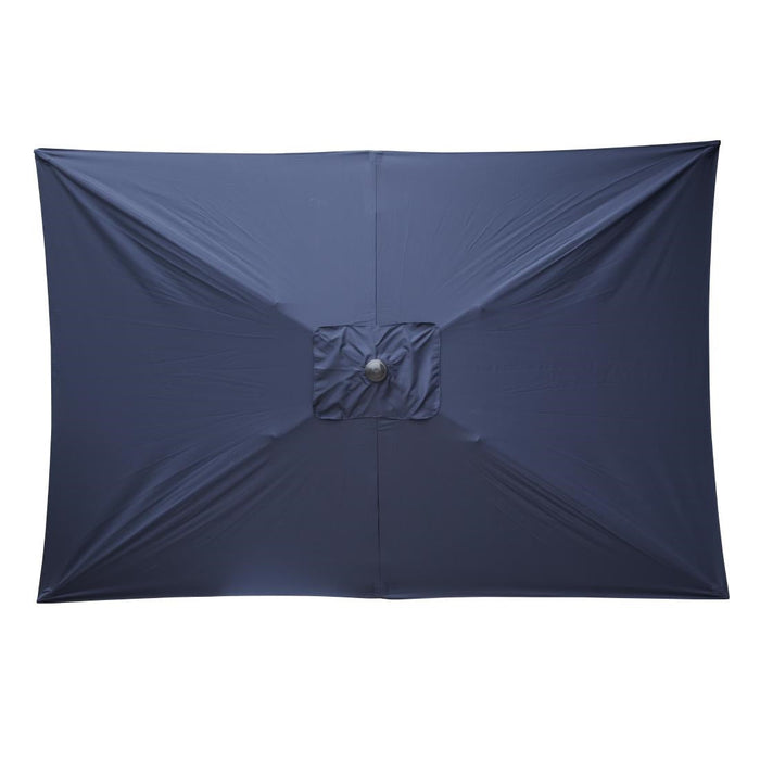 Bolero Seville Rectangular Parasol 2x3m Navy Blue Bolero