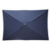 Bolero Seville Rectangular Parasol 2x3m Navy Blue Bolero