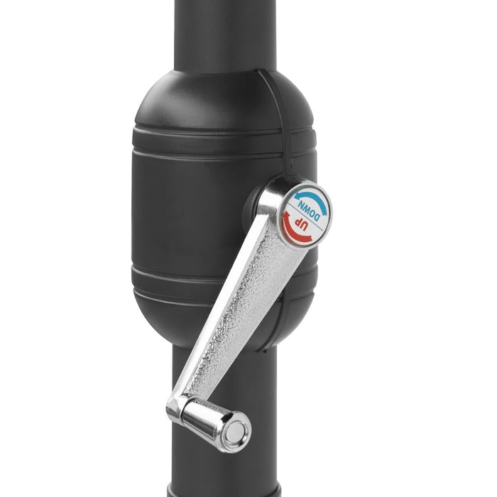 Bolero Seville Rectangular Parasol 2x3m Navy Blue Bolero