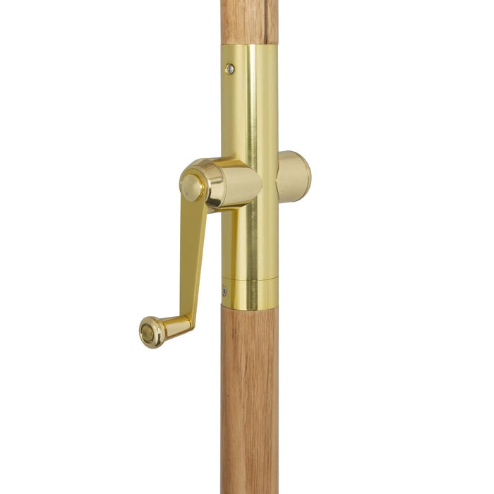 Bolero Sicily Round Striped Parasol 2.5m Diameter Bolero