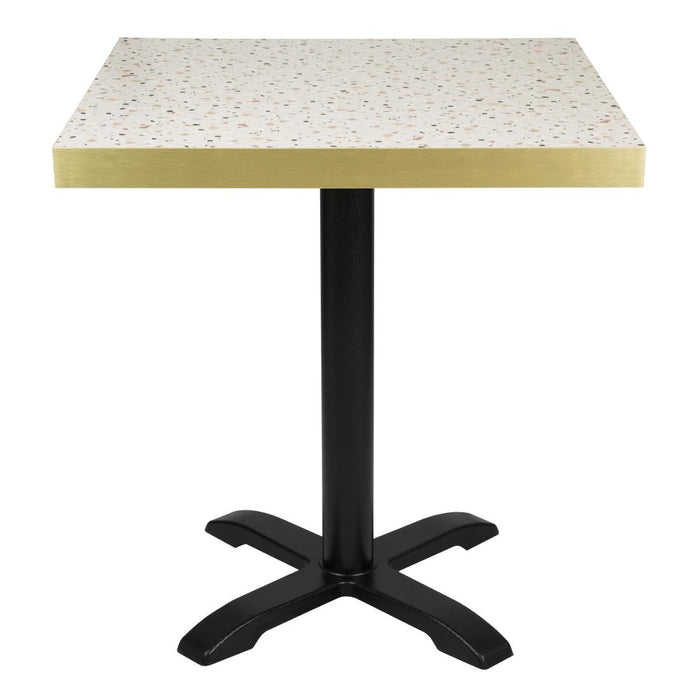 Bolero Terrazzo Style Square Table Top 700x700mm Bolero