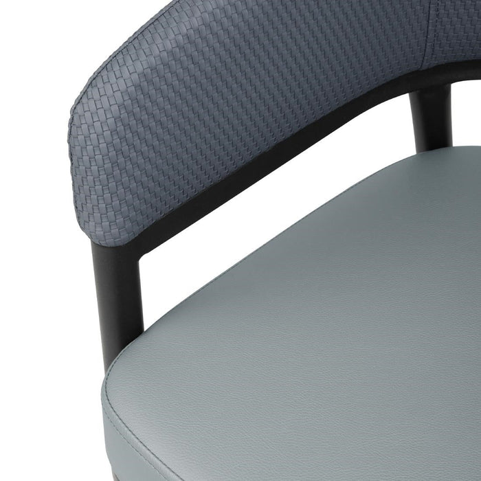 Bolero Meridian Interior Chairs - Stone Blue (2 Pack) Bolero