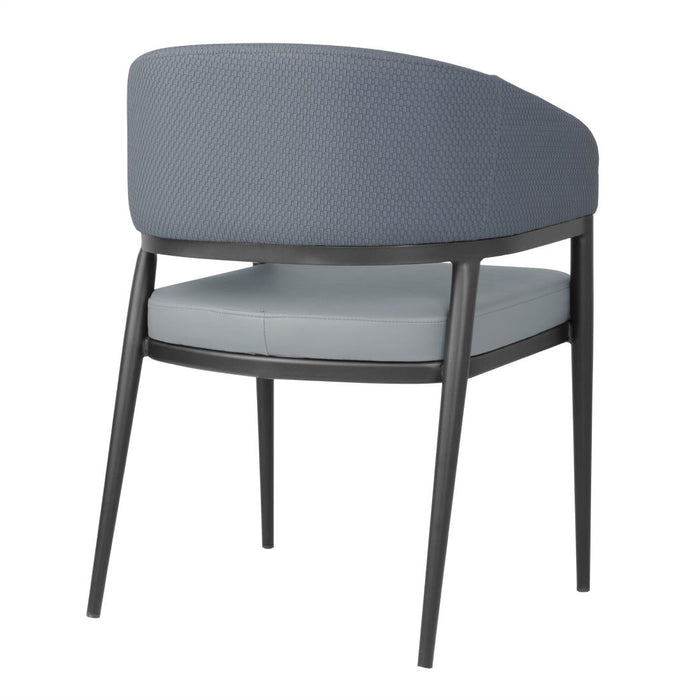 Bolero Meridian Interior Chairs - Stone Blue (2 Pack) Bolero