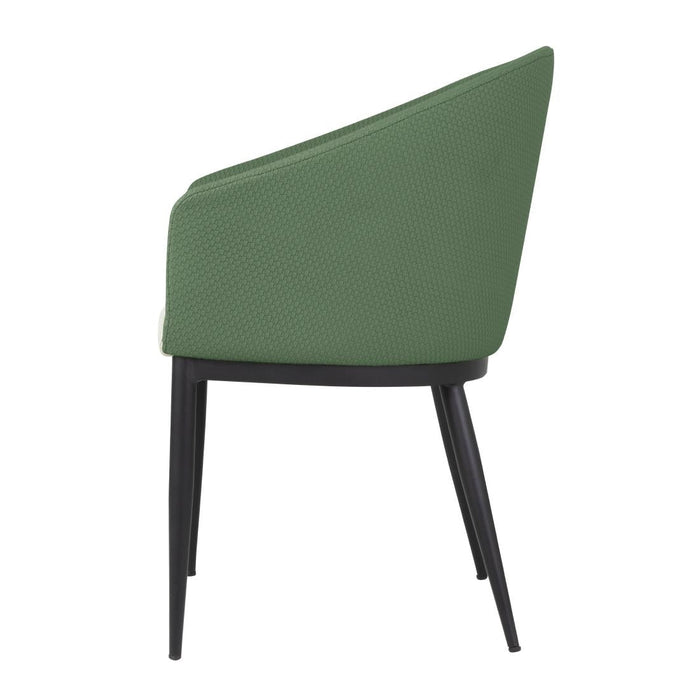 Bolero Sloane Interior Dining Chairs - Green Forest Mix (2 Pack) Bolero