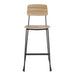Bolero Beaufort Wooden Interior High Stools (2 Pack) Bolero