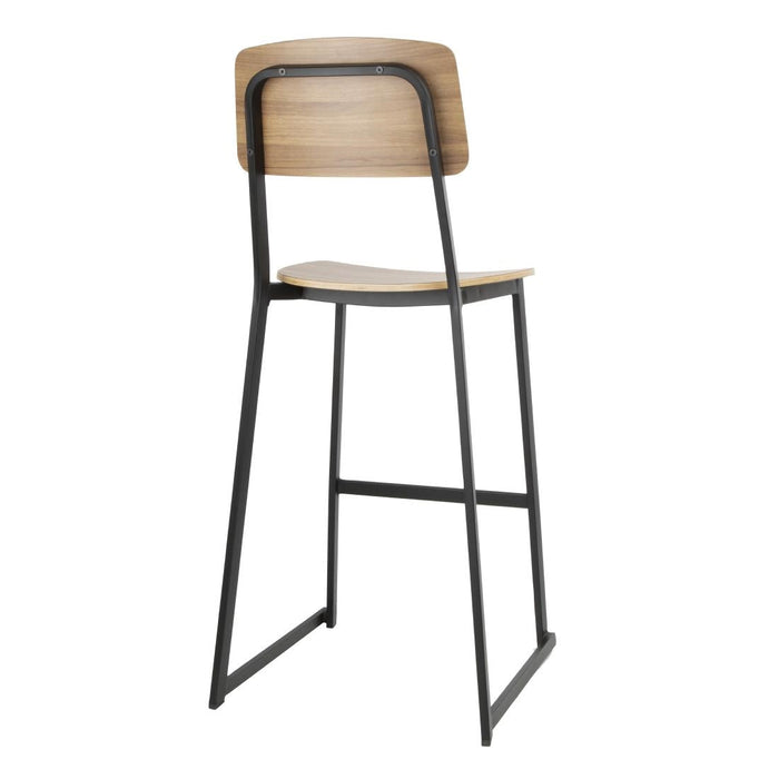 Bolero Beaufort Wooden Interior High Stools (2 Pack) Bolero