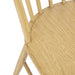 Bolero Harrowdene Metal Side Chairs Wood Effect (2 Pack) Bolero