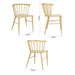 Bolero Harrowdene Metal Side Chairs Wood Effect (2 Pack) Bolero