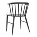 Bolero Harrowdene Black Spindle Chairs (2 Pack) Bolero