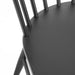 Bolero Harrowdene Black Spindle Chairs (2 Pack) Bolero