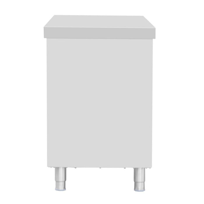 Vogue Standing Floor Cupboard Stainless Steel 900x1800x600mm Vogue