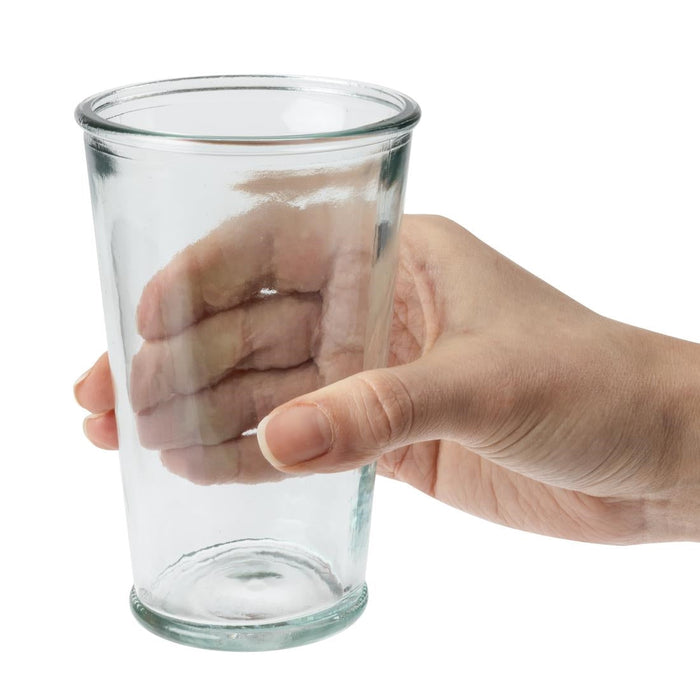 Olympia Recycled Glass Conical Tumblers 300ml (6 Pack) Olympia