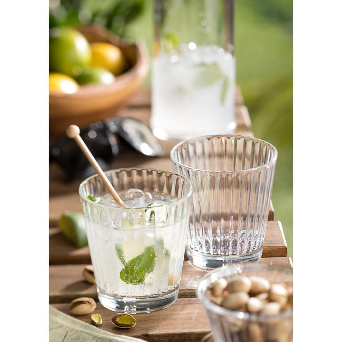 Utopia Lucent Lined Stacking Tumblers 340ml (6 Pack) Utopia