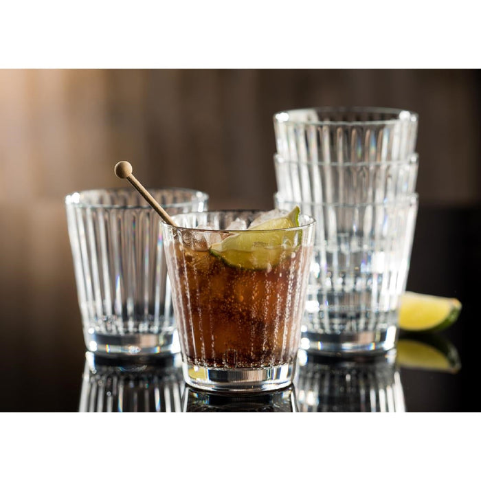 Utopia Lucent Lined Stacking Tumblers 340ml (6 Pack) Utopia