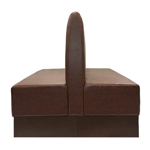 Double Booth in Bison Espresso Vinyl Everyday