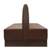 Double Booth in Bison Espresso Vinyl Everyday