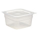 Cambro FreshPro Food Containers with Lid (2 x 0.95ltr and 2 x 0.47Ltr Pack) Cambro