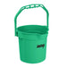 Jantex Green Graduated Bucket with Pouring Lip 10ltr Jantex