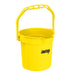 Jantex Yellow Graduated Bucket with Pouring Lip 10ltr Jantex