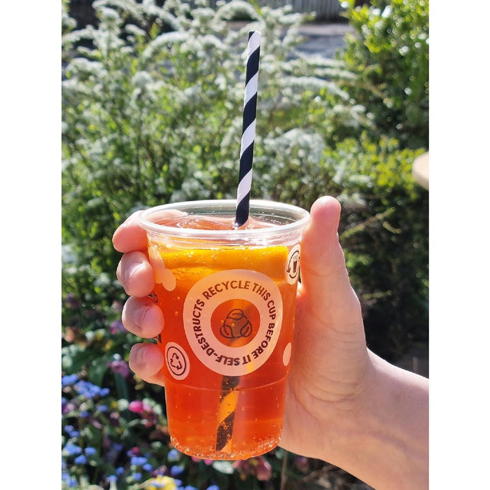 eGreen Printed 2-in-1 Flexy Half-pint Glass CE Marked (1000 Pack) eGreen