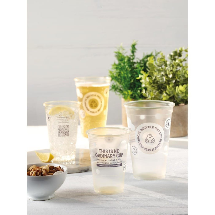 eGreen Printed 2-in-1 Flexy Pint Glass CE Marked (1000 Pack) eGreen