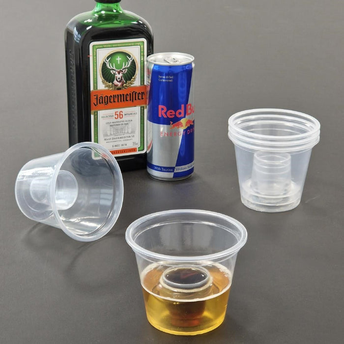 eGreen Bomb Shot Glasses UKCA and CE Marked 25/90ml 1000 Pack) eGreen