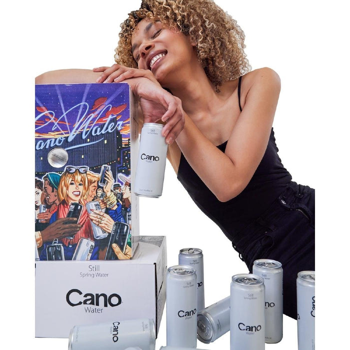 Cano Water Sparkling Can - 330ml (24 Pack) Cano