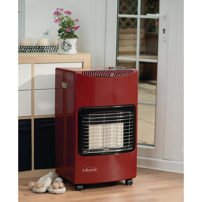 Lifestyle Seasons Warmth Red Indoor Cabinet Heater 505-121 Lifestyle