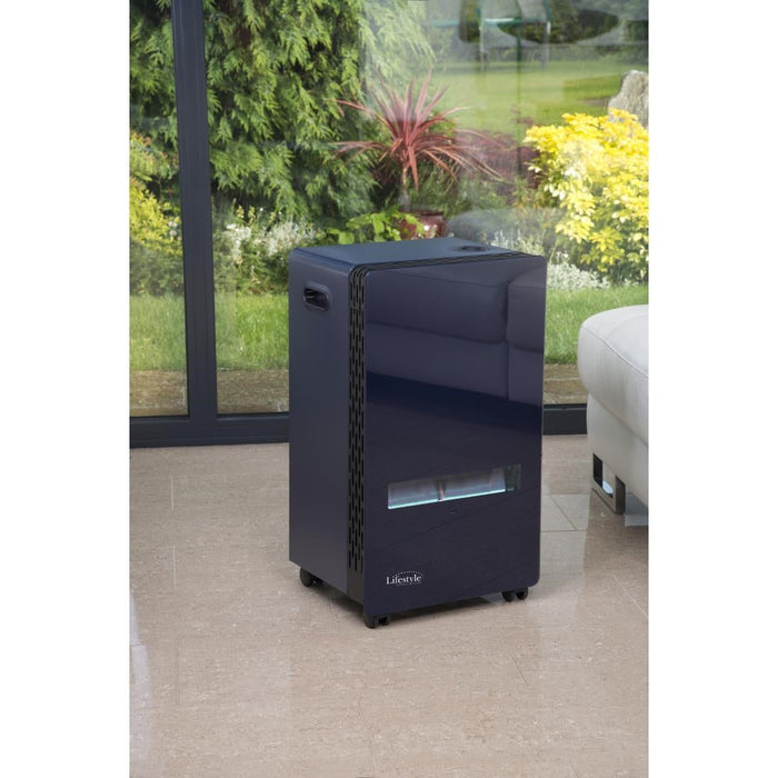 Lifestyle Azure Blue Flame Indoor Cabinet Heater 505-124 Lifestyle