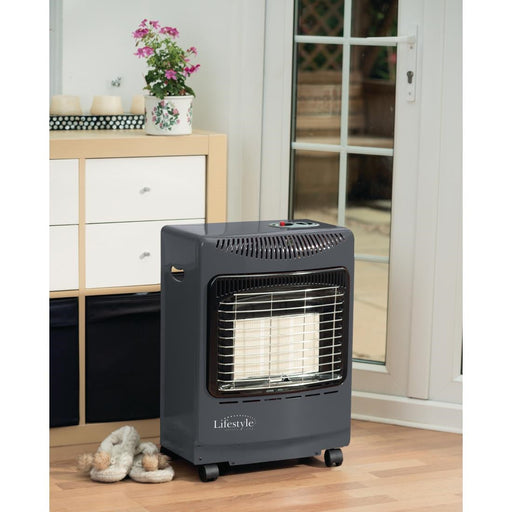 Lifestyle Mini Grey Indoor Cabinet Heater 505-125 Lifestyle