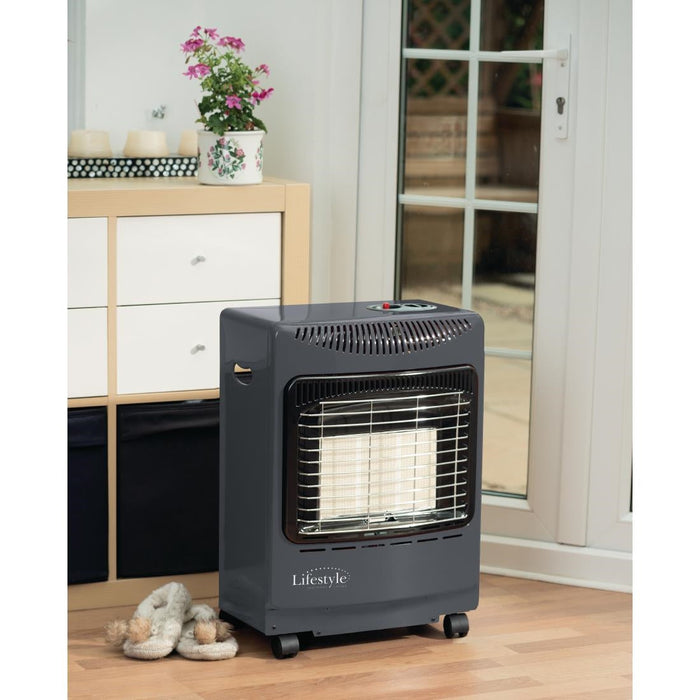 Lifestyle Mini Grey Indoor Cabinet Heater 505-125 Lifestyle