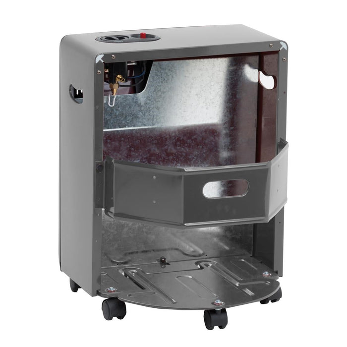 Lifestyle Mini Grey Indoor Cabinet Heater 505-125 Lifestyle
