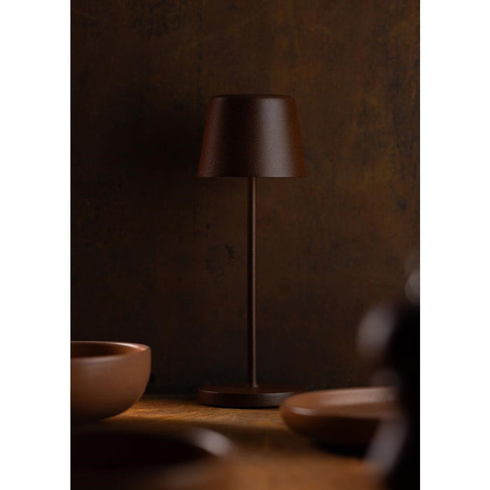 Utopia Bermuda LED Cordless Table Lamp 320mm Corten (6 Pack) Utopia