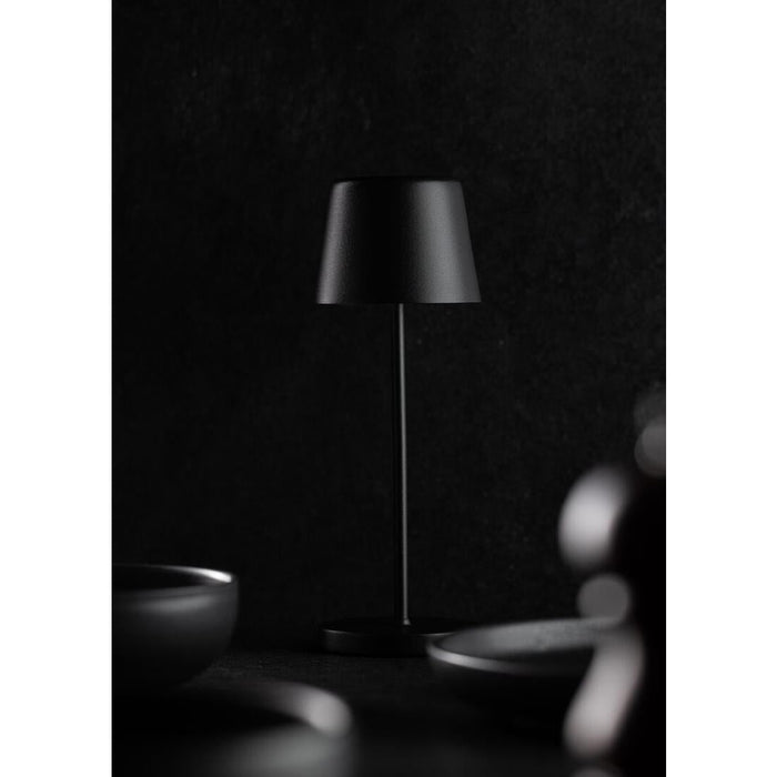 Utopia Bermuda Micro LED Cordless Table Lamp 210mm Black (6 Pack) Utopia