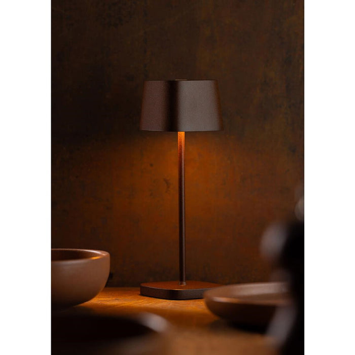 Utopia Montego LED Cordless Table Lamp 300mm Corten (6 Pack) Utopia