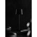 Utopia Montego Micro LED Cordless Table Lamp 200mm Black (6 Pack) Utopia
