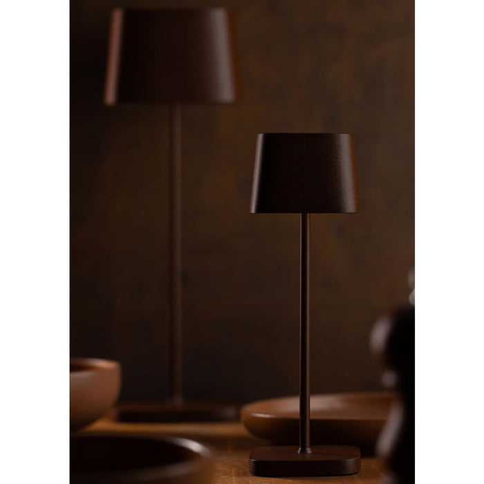 Utopia Montego Micro LED Cordless Table Lamp 200mm Corten (6 Pack) Utopia