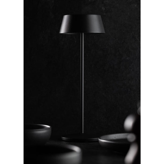Utopia Martinique LED Cordless Table Lamp 300mm Black (6 Pack) Utopia
