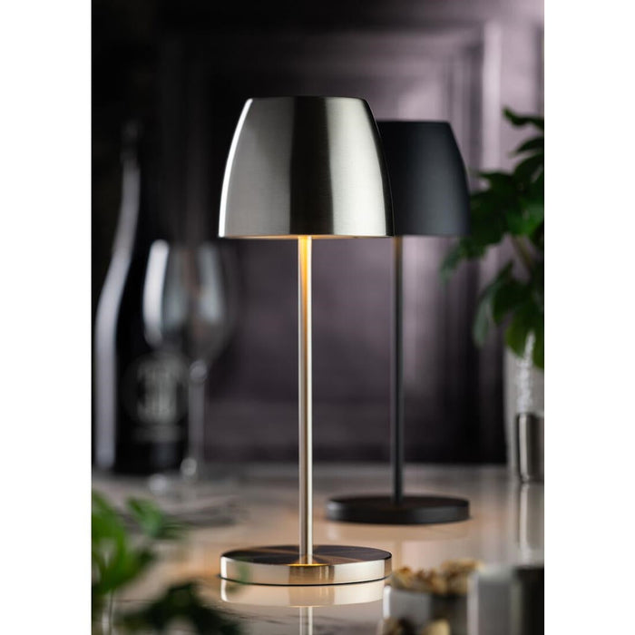 Utopia Montserrat LED Cordless Table Lamp 300mm Black (6 Pack) Utopia