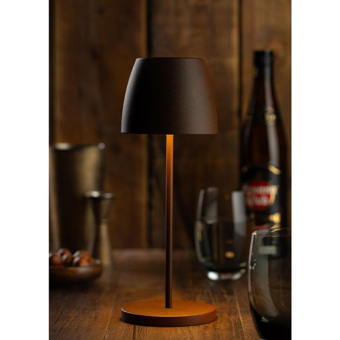 Utopia Montserrat LED Cordless Table Lamp 300mm Cocoa (6 Pack) Utopia