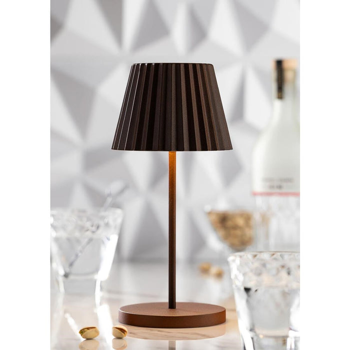 Utopia Dominica LED Cordless Table Lamp 260mm Cocoa (6 Pack) Utopia