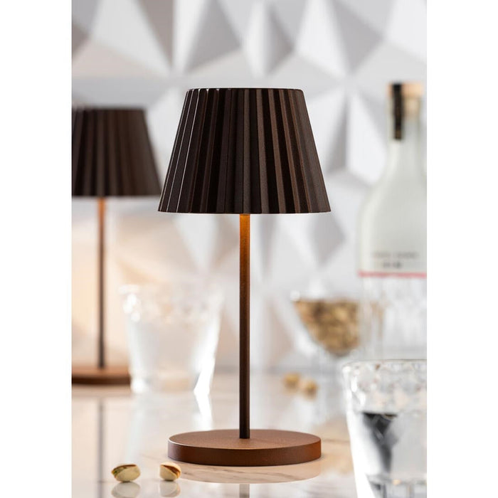 Utopia Dominica LED Cordless Table Lamp 260mm Cocoa (6 Pack) Utopia