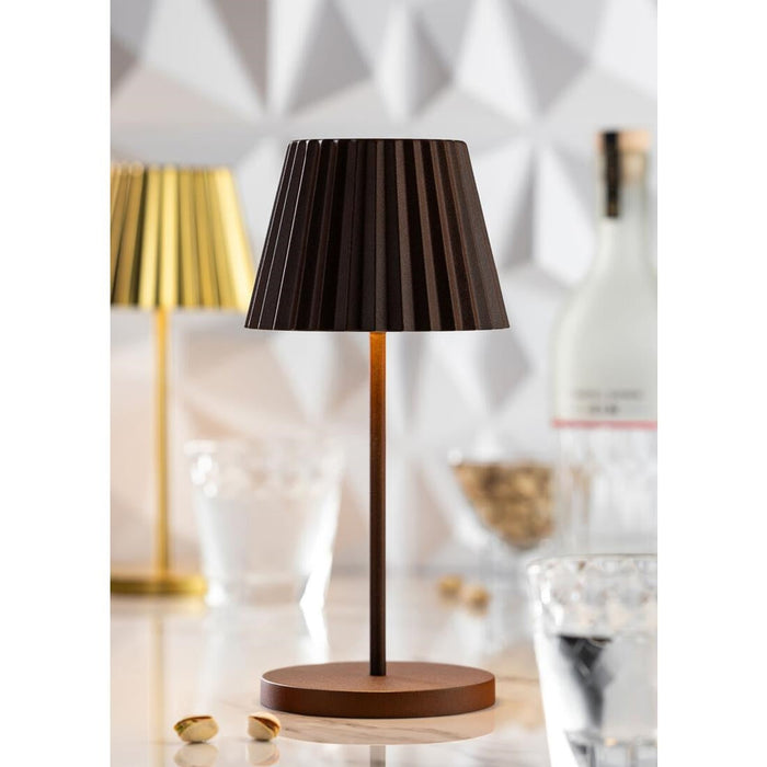 Utopia Dominica LED Cordless Table Lamp 260mm Cocoa (6 Pack) Utopia