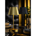 Utopia Dominica LED Cordless Table Lamp 260mm Brushed Gold (6 Pack) Utopia