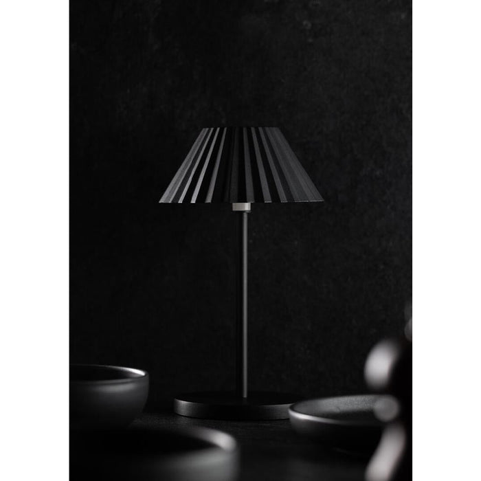 Utopia Aruba LED Cordless Table Lamp 230mm Black (6 Pack) Utopia