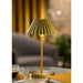 Utopia Aruba LED Cordless Table Lamp 230mm Brushed Gold (6 Pack) Utopia