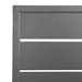 Bolero Aluminium Square Table Top Dark Grey 700mm Bolero